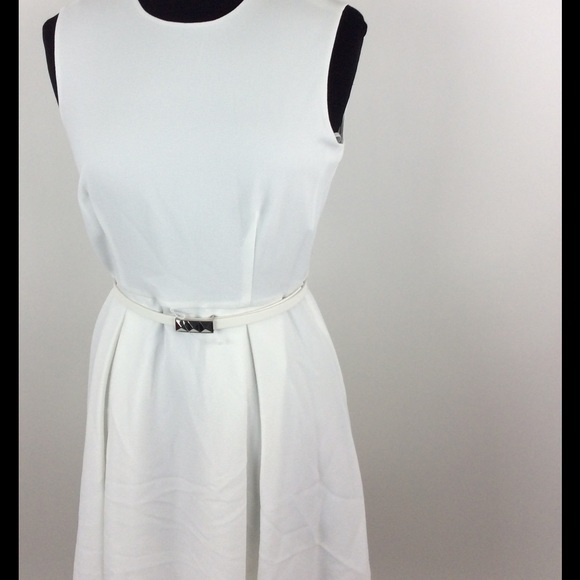 Karl Lagerfeld Fit and Flare A Line Dress - Picture 2 of 7